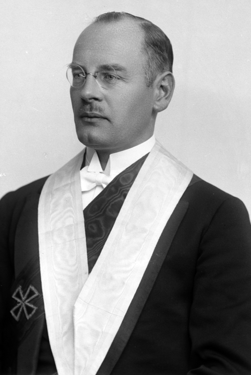 Christian Grundseth, SCHWABE-HANSEN, HALVFIG, MANN, ORDENSBÅND, 29802