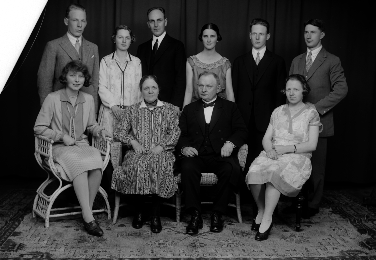 Christian Grundseth, BISKOP I HAMAR BISPEDØMME FRA 1922 TIL 1934, MIKKEL BJØNNES-JACOBSEN (1863-1941), GR: 10 FAMILIE, 32924.