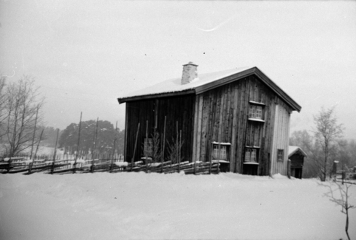 Toralv Bleken-Nilssen, HH- FROGNERBYGNINGEN, EKSTR. VINTER, FEBR. 1956, HDH. 28, TIDL. 3787D.