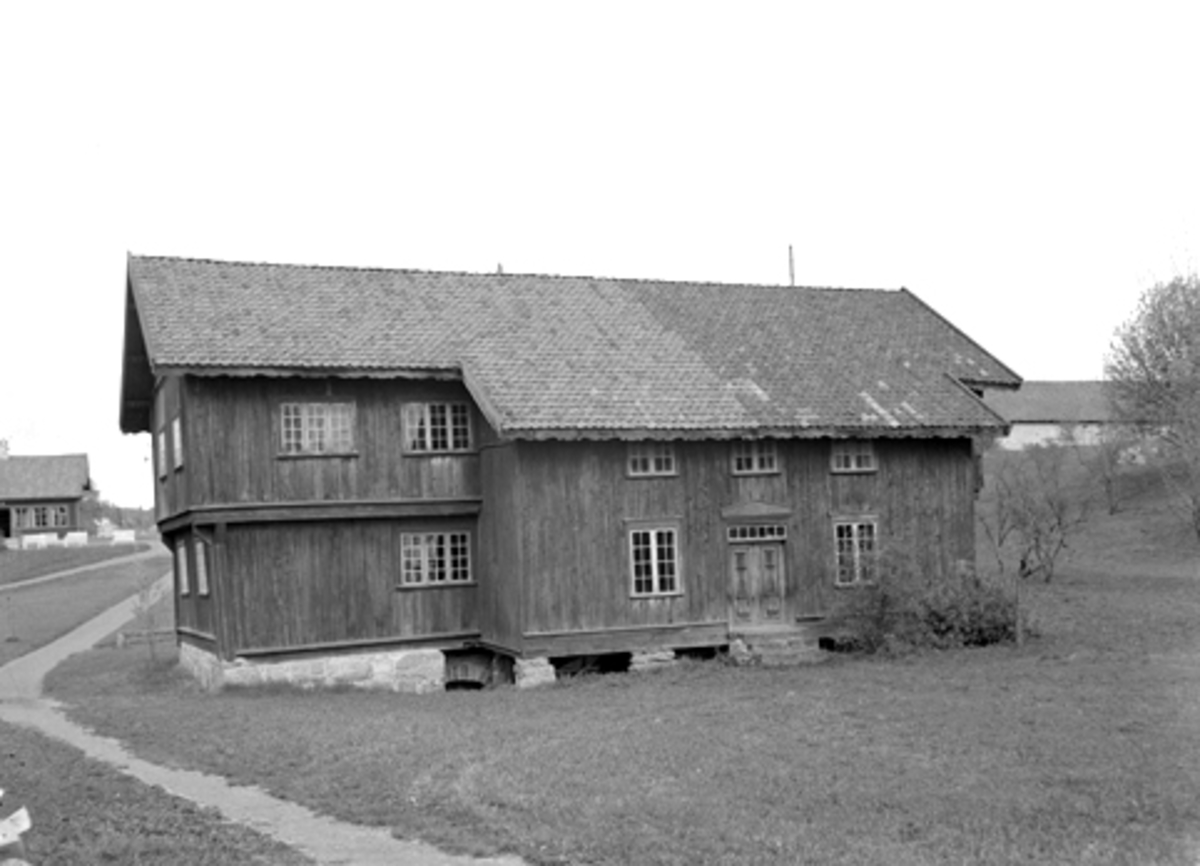 Anno Domkirkeodden, HDH. 12. BOLSTADBYGNINGEN. FASADE. FRONT. EKSTR.