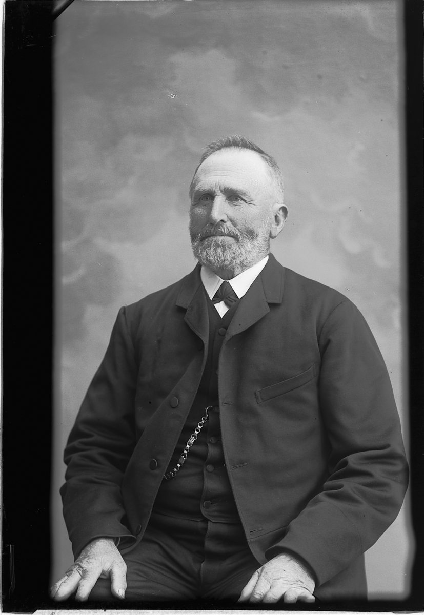 Martin Finborud, Portrett av Gudbrand Knatterud (1840-1925), Nes, Hedmark.