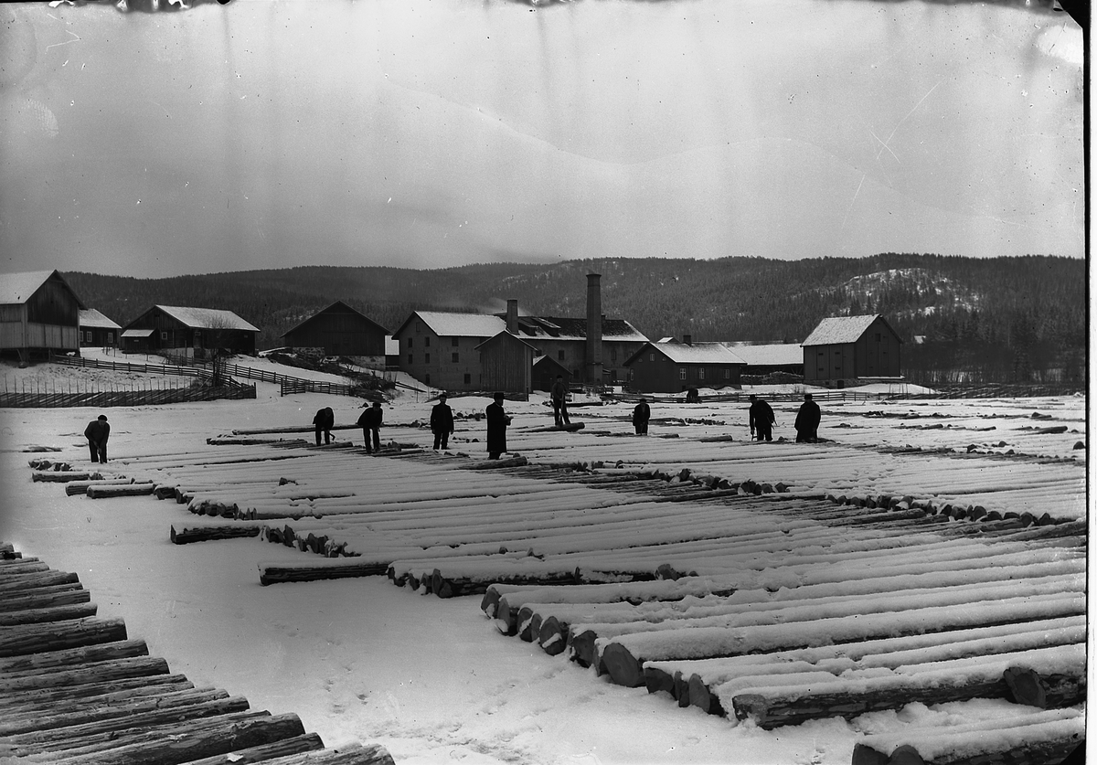 Ole Hansen Løken, STRAND BRÆNDERI, MOELV, TØMMERMÅLING PÅ MJØSISEN, TØMMERMÅLERE.