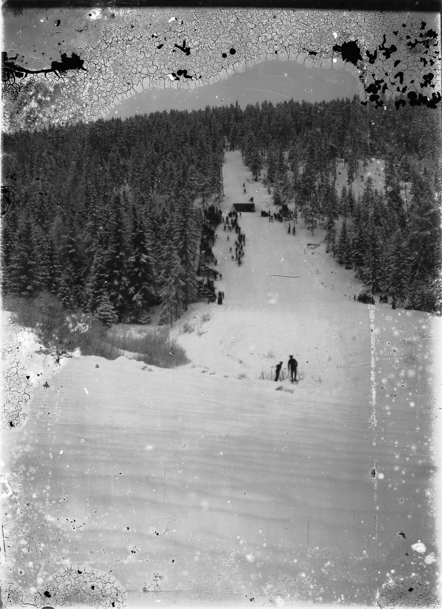 Oscar Løberg, FURUBERGET i Hamar, HOPPBAKKE, VINTER, SNØ.