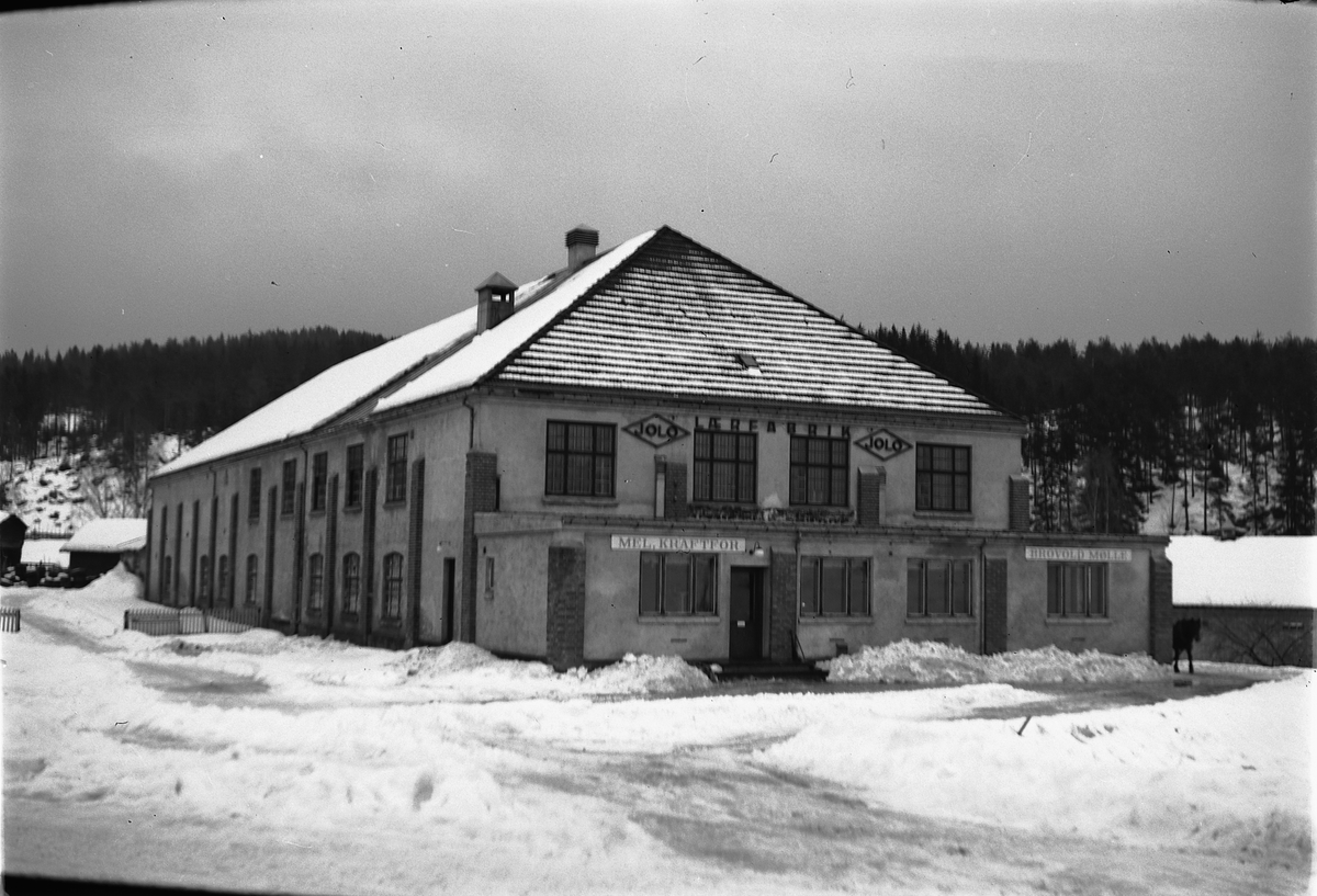 Håkon Prestkværn, Jolo lærfabrik, garveriet, Brovoll Mølle, Moelv.
