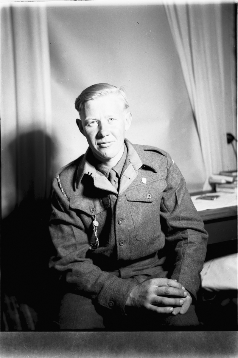 Håkon Prestkværn, Portrett. Ukjent norsk soldat.