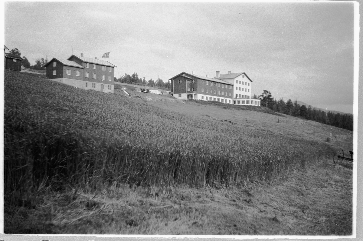 Håkon Prestkværn, Dalseter Høyfjellshotell i Espedalen,Sør-Fron, Oppland, eksteriør.