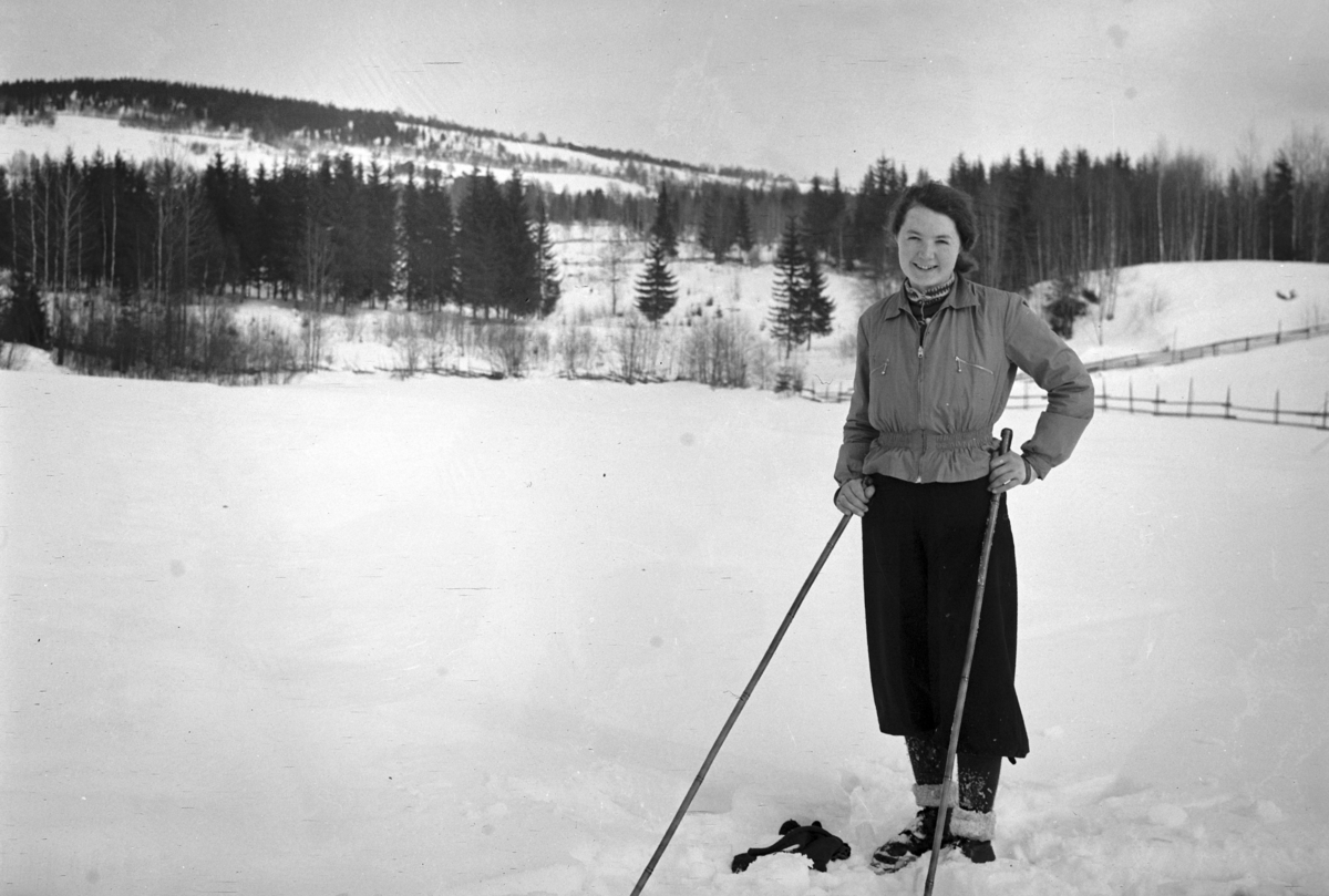Håkon Prestkværn, Ukjent kvinne.