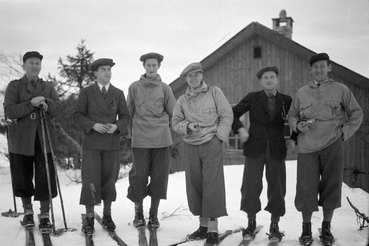 Håkon Prestkværn, Ukjente skiløpere, skiantrekk, skiutstyr.