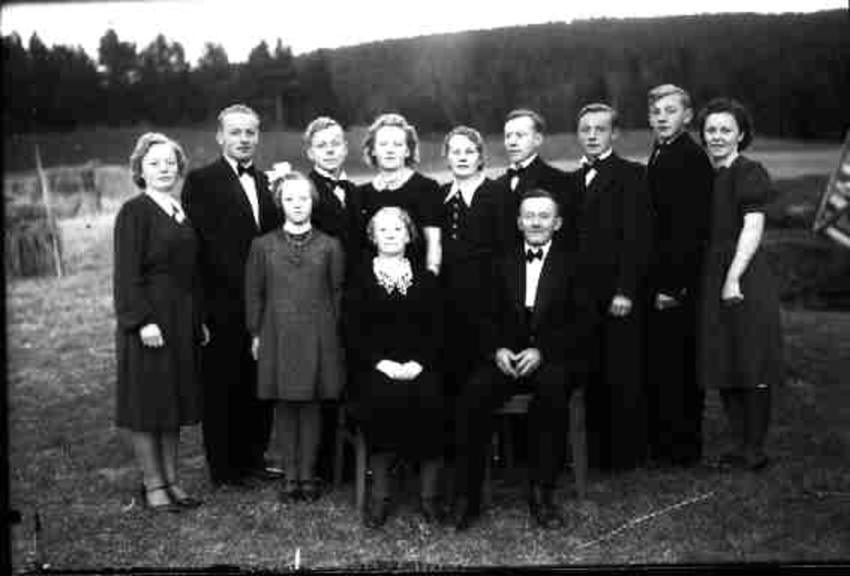 Per K. Lien, Per Steihaug med familie.
