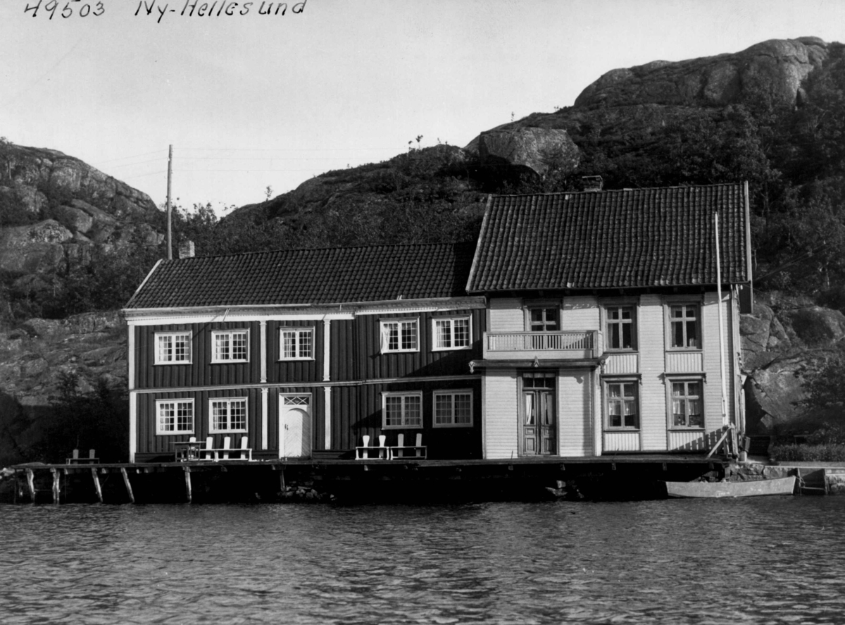 Anders Beer Wilse, Wilse original, bebyggelse, gjestgiveri.