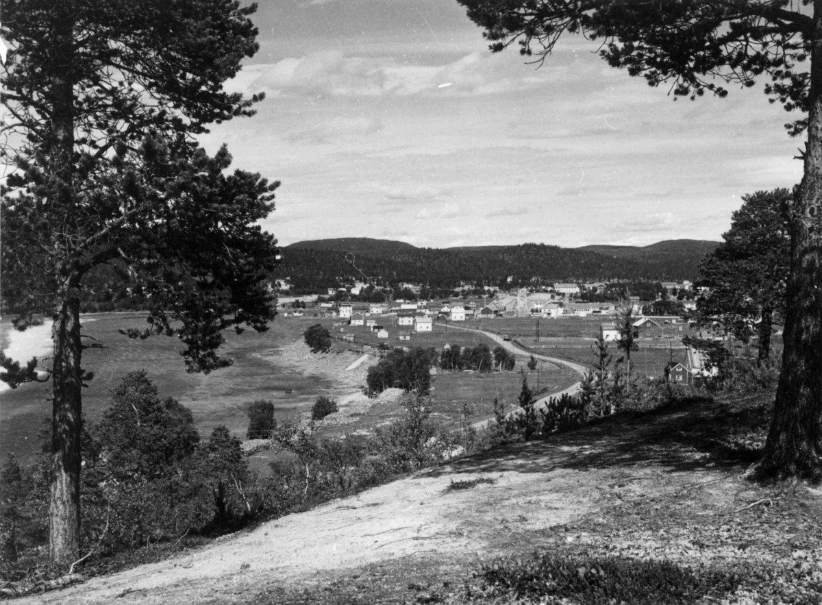 Virginia Raymond Davidson, Oversiktbilde over Karasjok kirkested, 1959.
