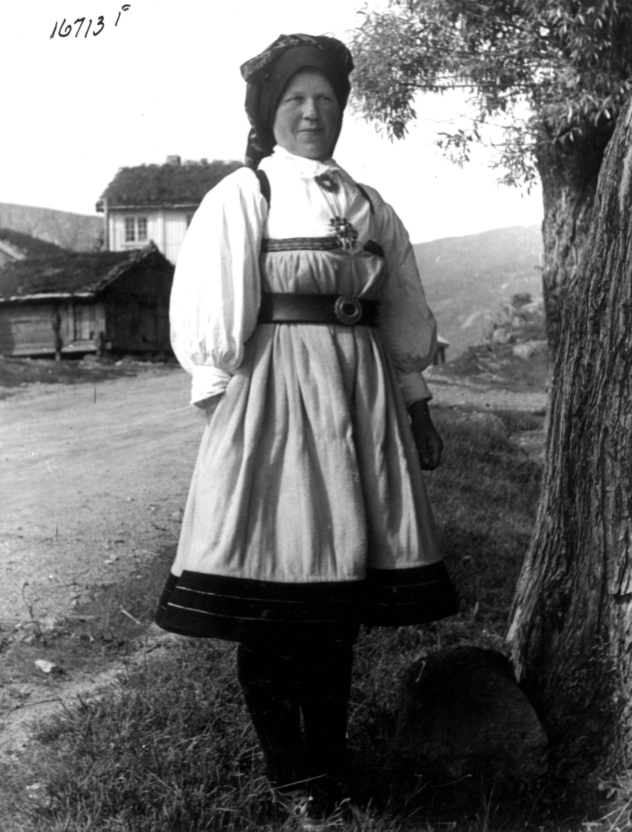Anders Beer Wilse, Kvinnedrakt