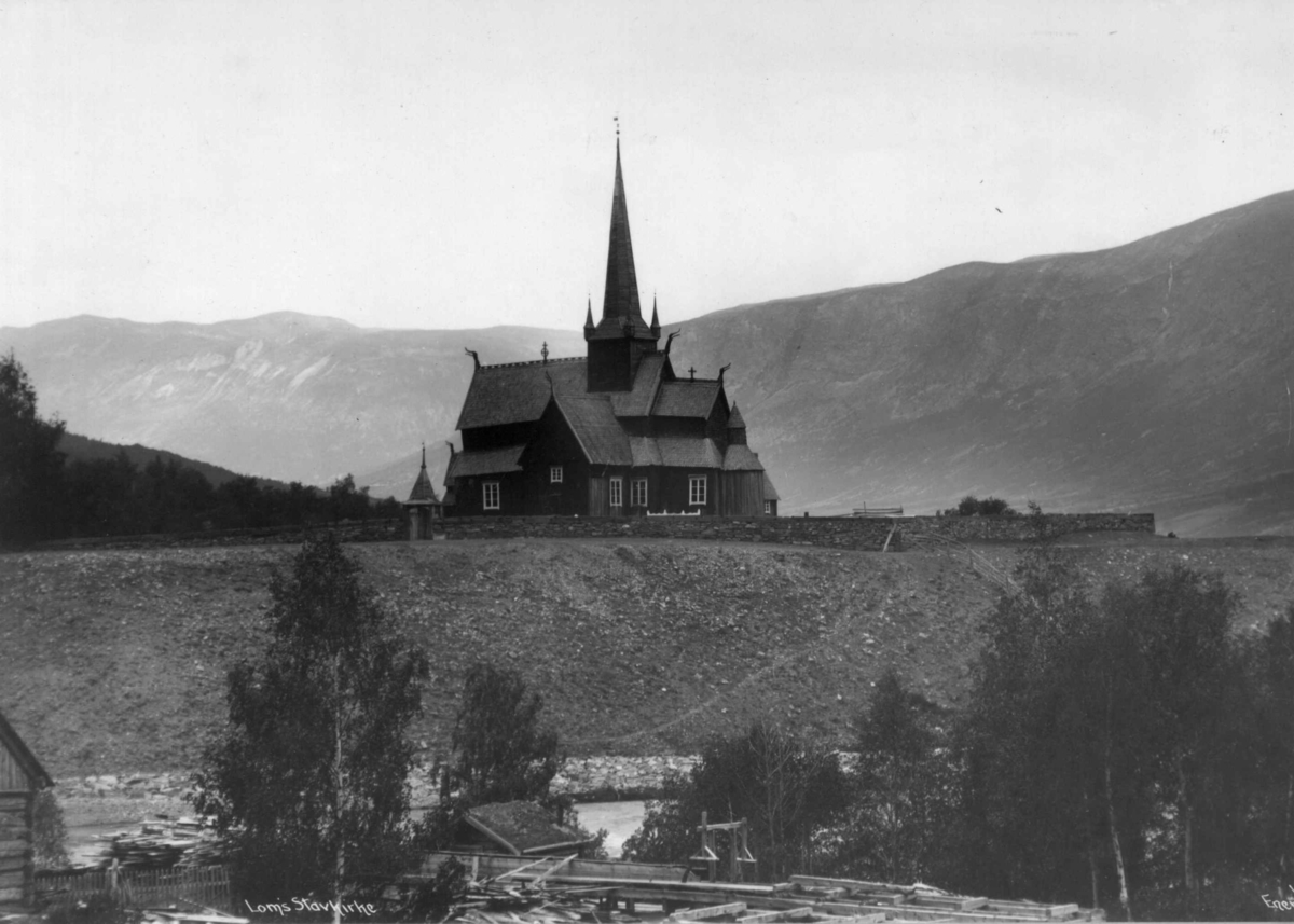 Anders Beer Wilse, Lom stavk.