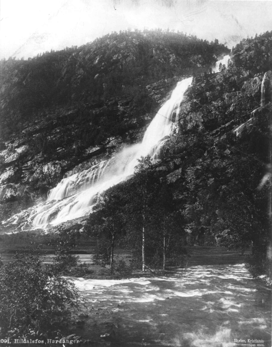 Marthinius Skøien, Hildalsfossen, Odda, Hordaland.