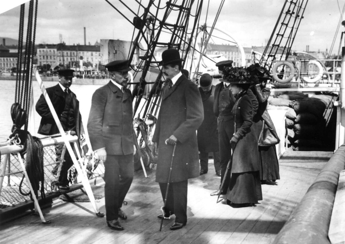 Anders Beer Wilse, Kong Haakon, dronning Maud
