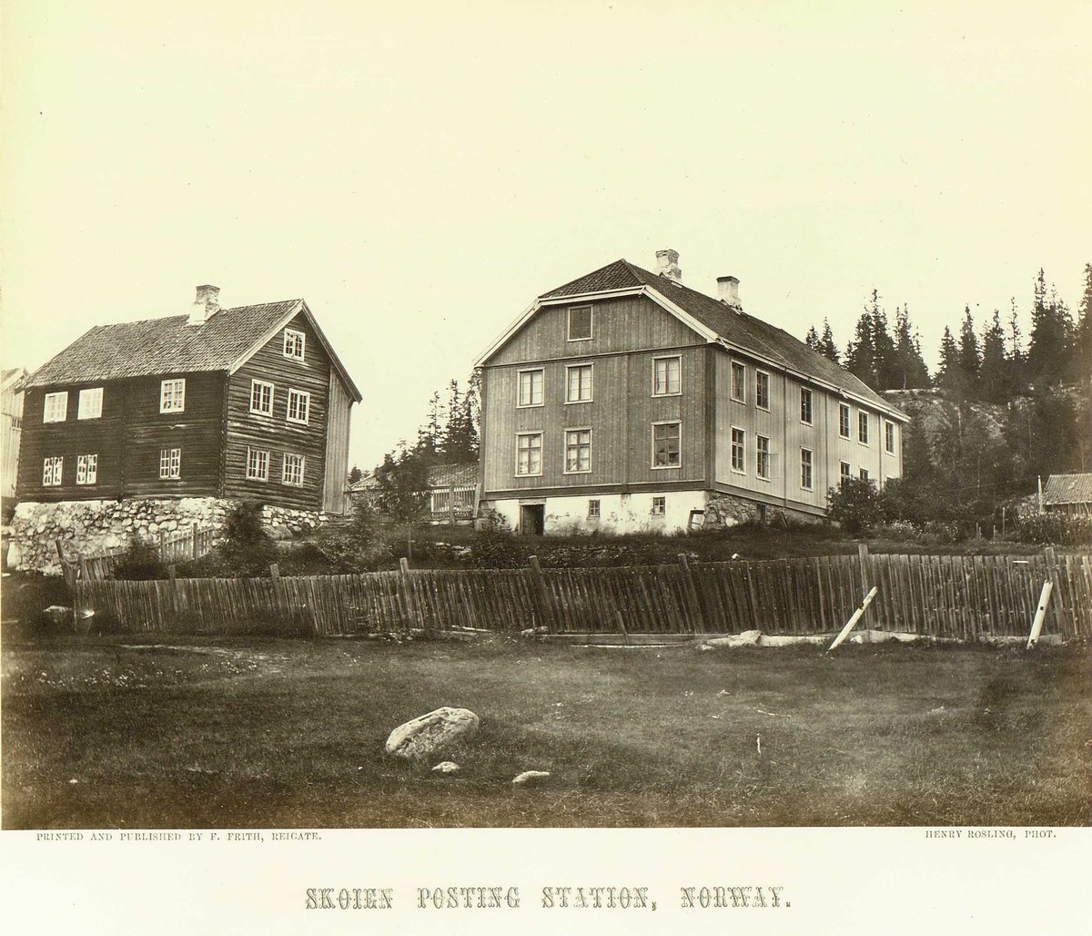 Henry Rosling, SKOIEN POSTING STATION, NORWAY.