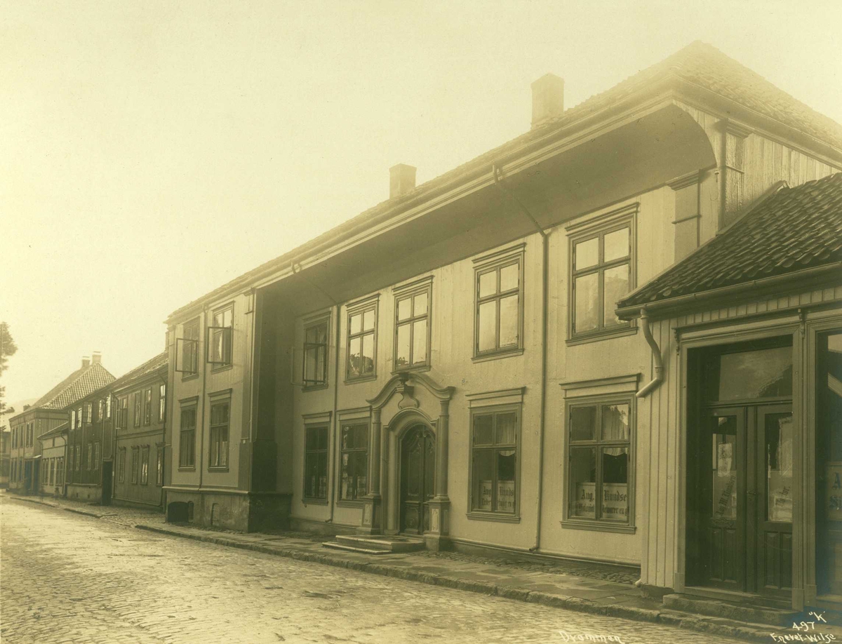 Anders Beer Wilse, Gateparti, Drammen, Buskerud.