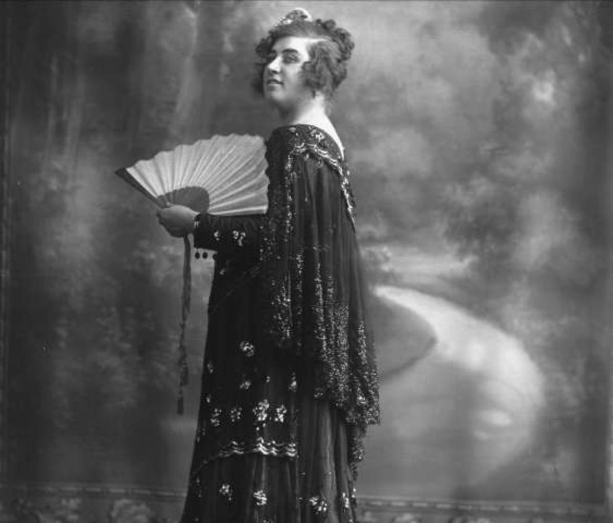 Gustav Borgen, Portrett, opera, sopran, Kathinka Storm.