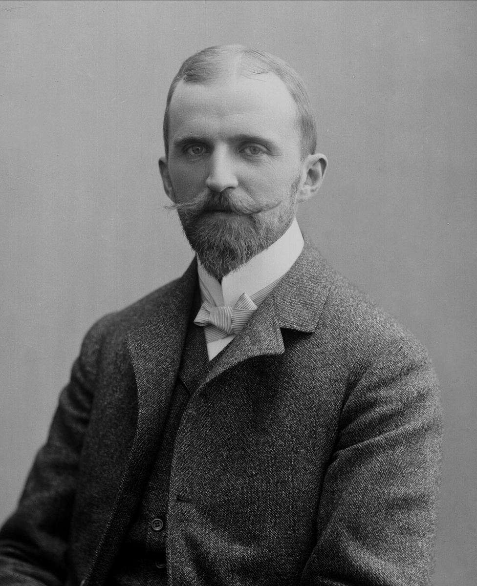 Gustav Borgen, Portrett, konservator Hans Jacob Aall.
