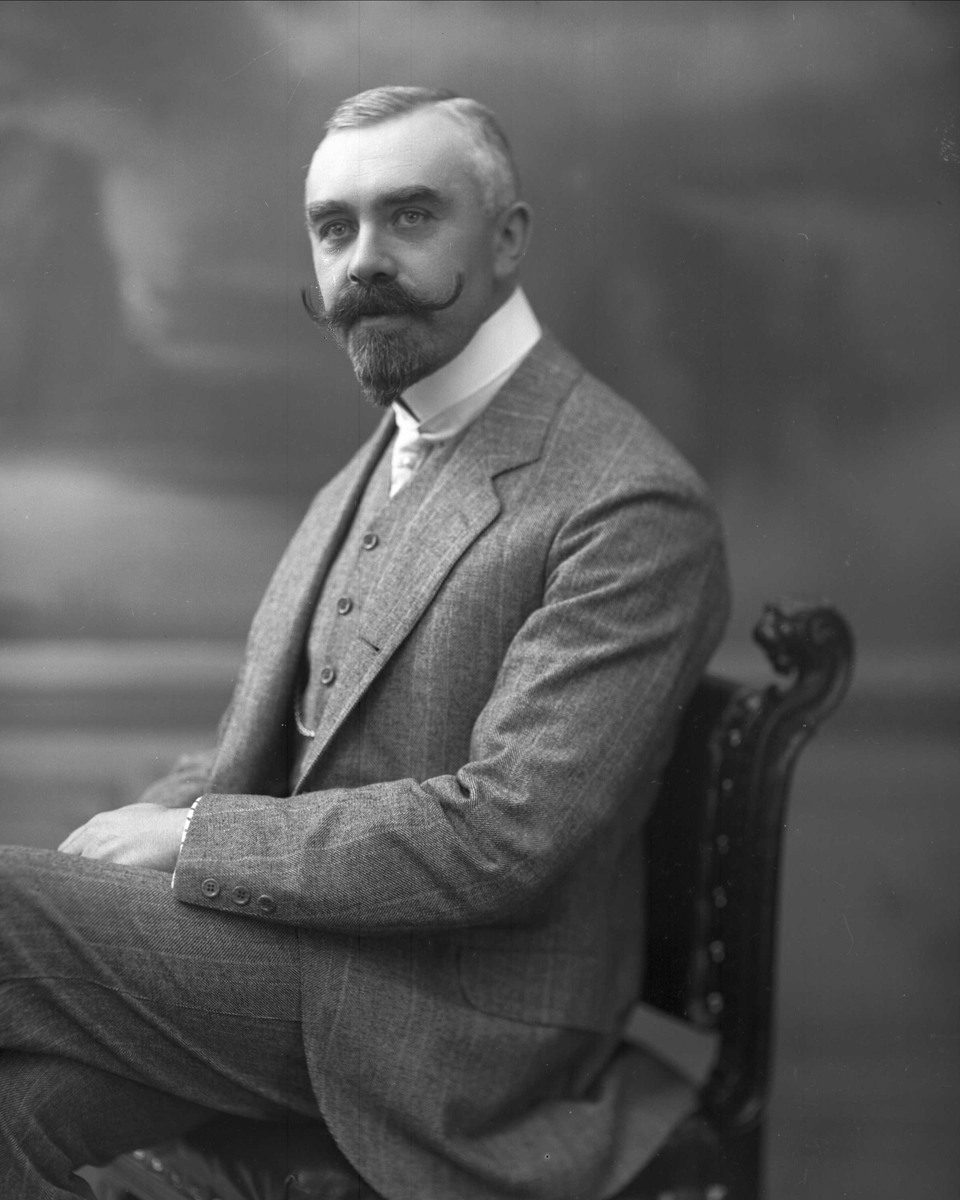 Gustav Borgen, Portrett av høyesterettsadvokat Arthur Nicolay Sophus Knagenhjelm.