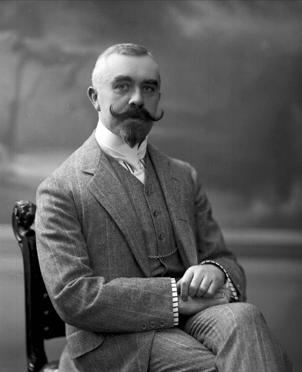 Gustav Borgen, Portrett av høyesterettsadvokat Arthur Nicolay Sophus Knagenhjelm.