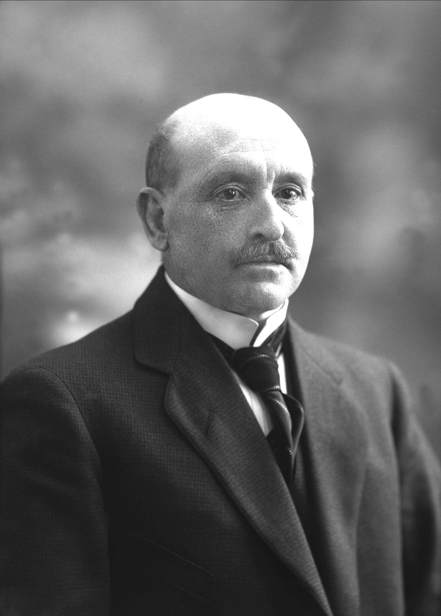 Gustav Borgen, Portrett av Widerøe.