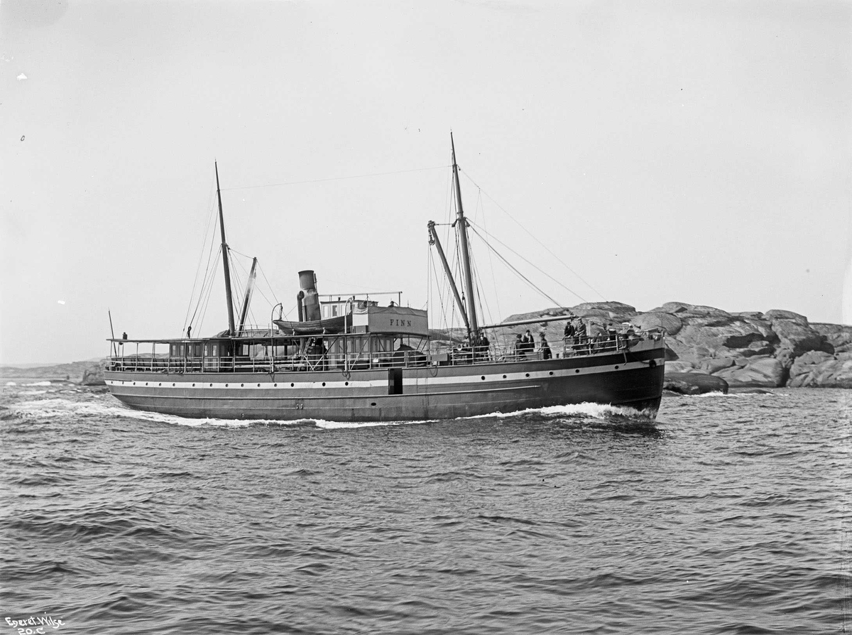 Anders Beer Wilse, D/S Finn (b. 1862, ukjent verft, Gøteborg)