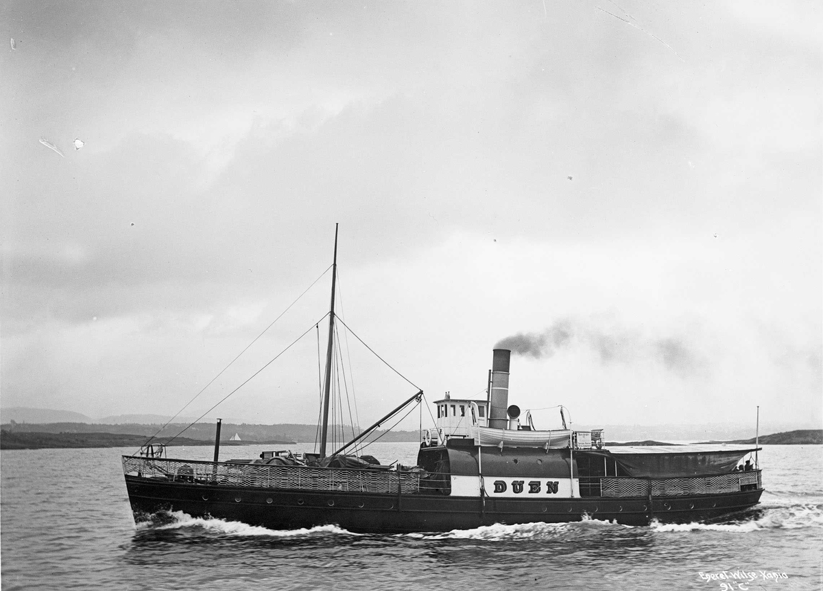 Anders Beer Wilse, D/S Duen (b. 1877, Eriksbergs mek. Verksted, Göteborg)
