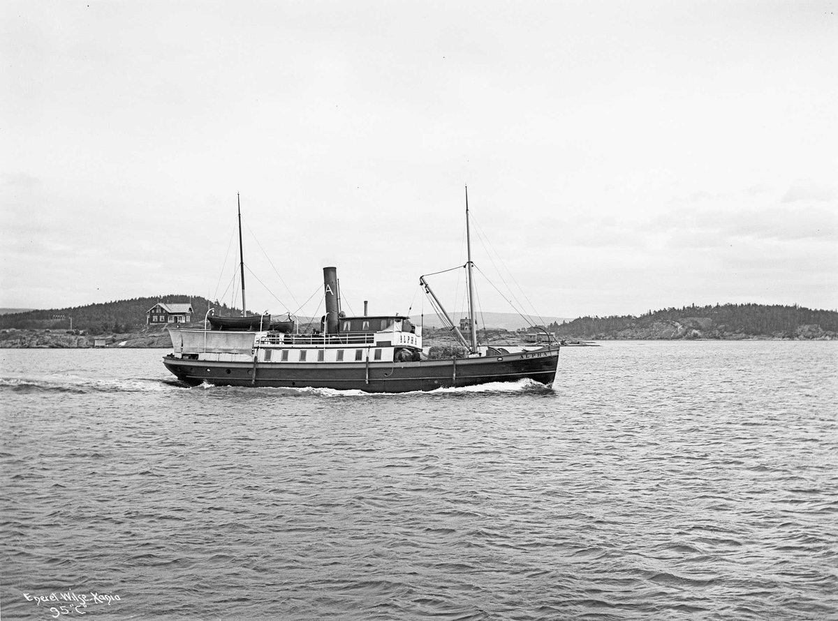 Anders Beer Wilse, D/S Alpha (b. 1876, Gøteborg)