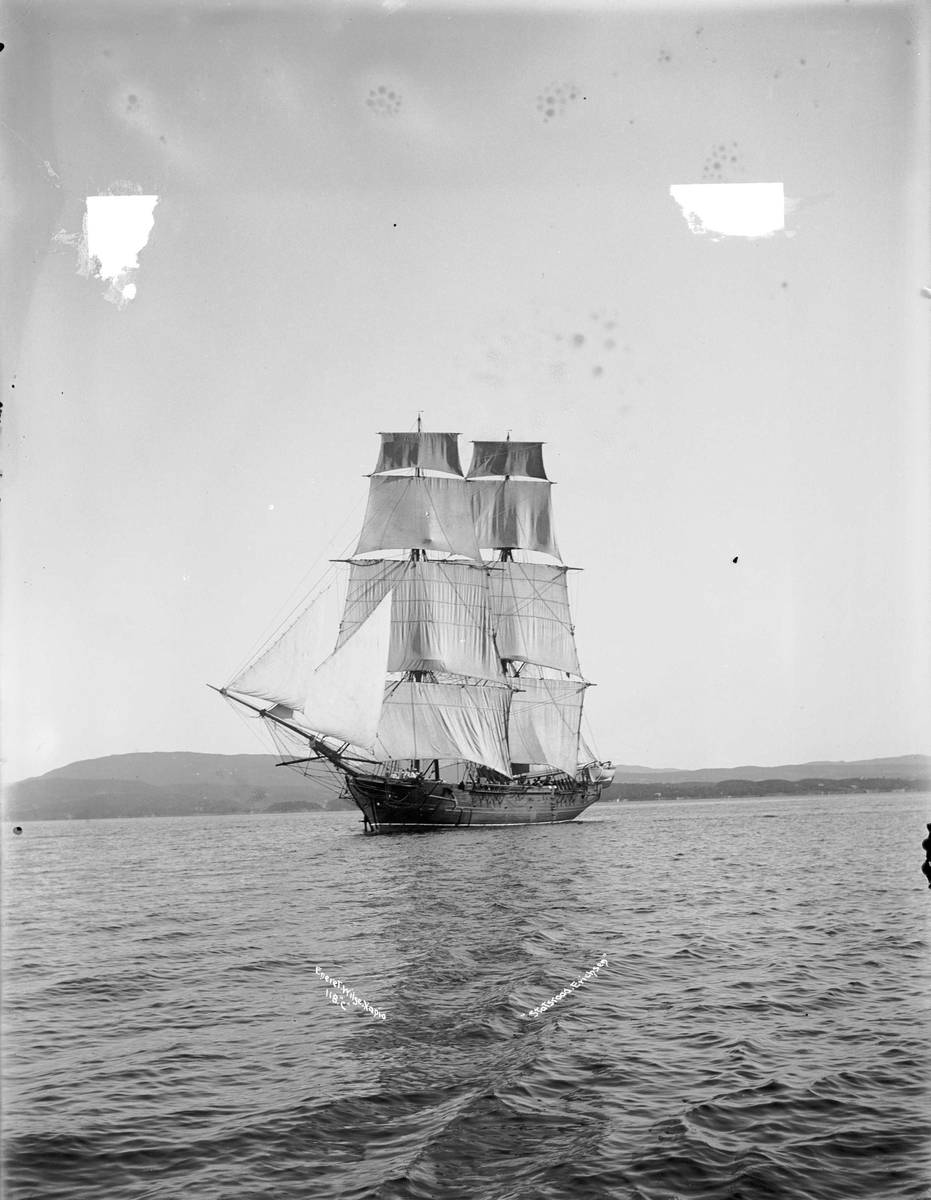 Anders Beer Wilse, Statsraad Erichsen (b. 1859, Karljohansvern verft, Horten), skoleskip.