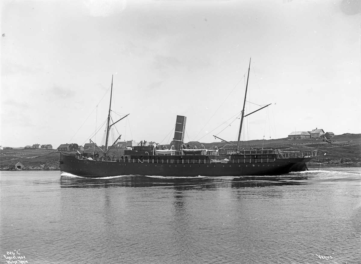 Anders Beer Wilse, D/S Venus (b.1890, C.S. Swan & Hunter, Newcastle)