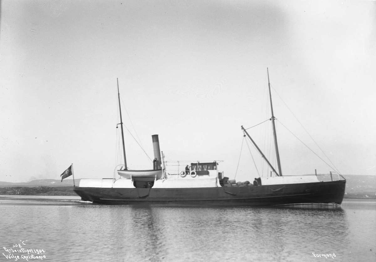 Anders Beer Wilse, D/S Farmanden (b. 1865, Motala Co., Motala)