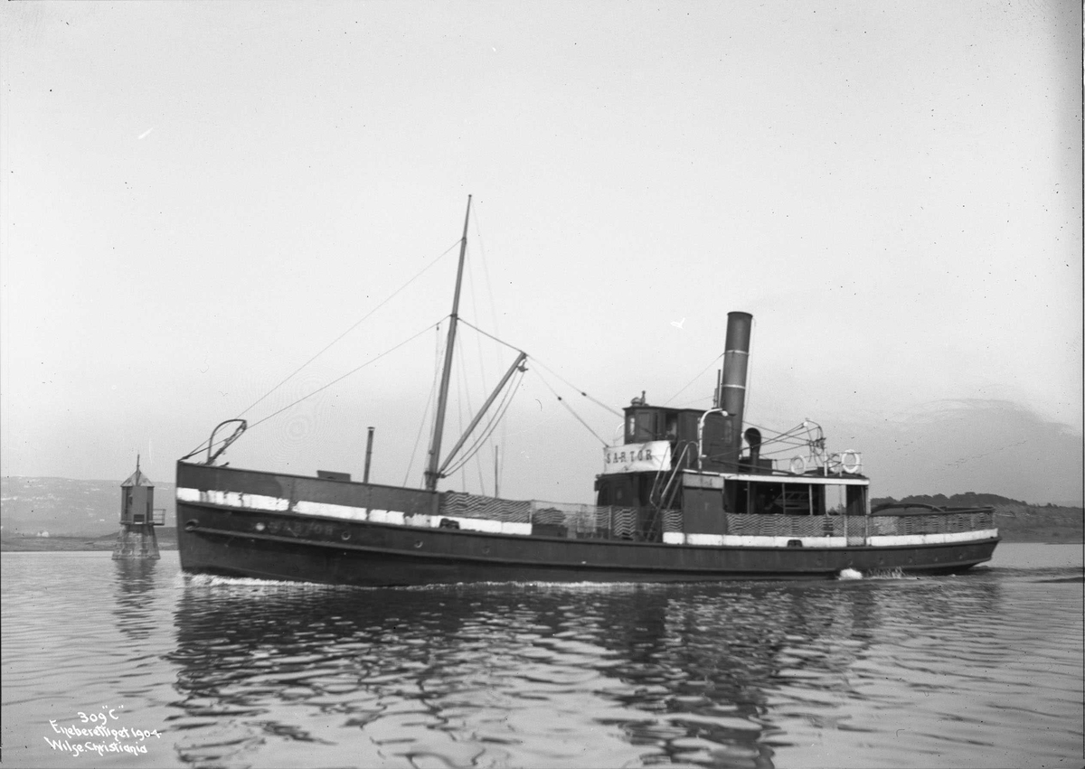 Anders Beer Wilse, D/S Sartor (b. 1879, Bergen)