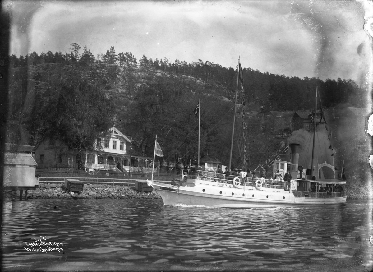 Anders Beer Wilse, D/S Nordstrand, ved Kongshavn bad