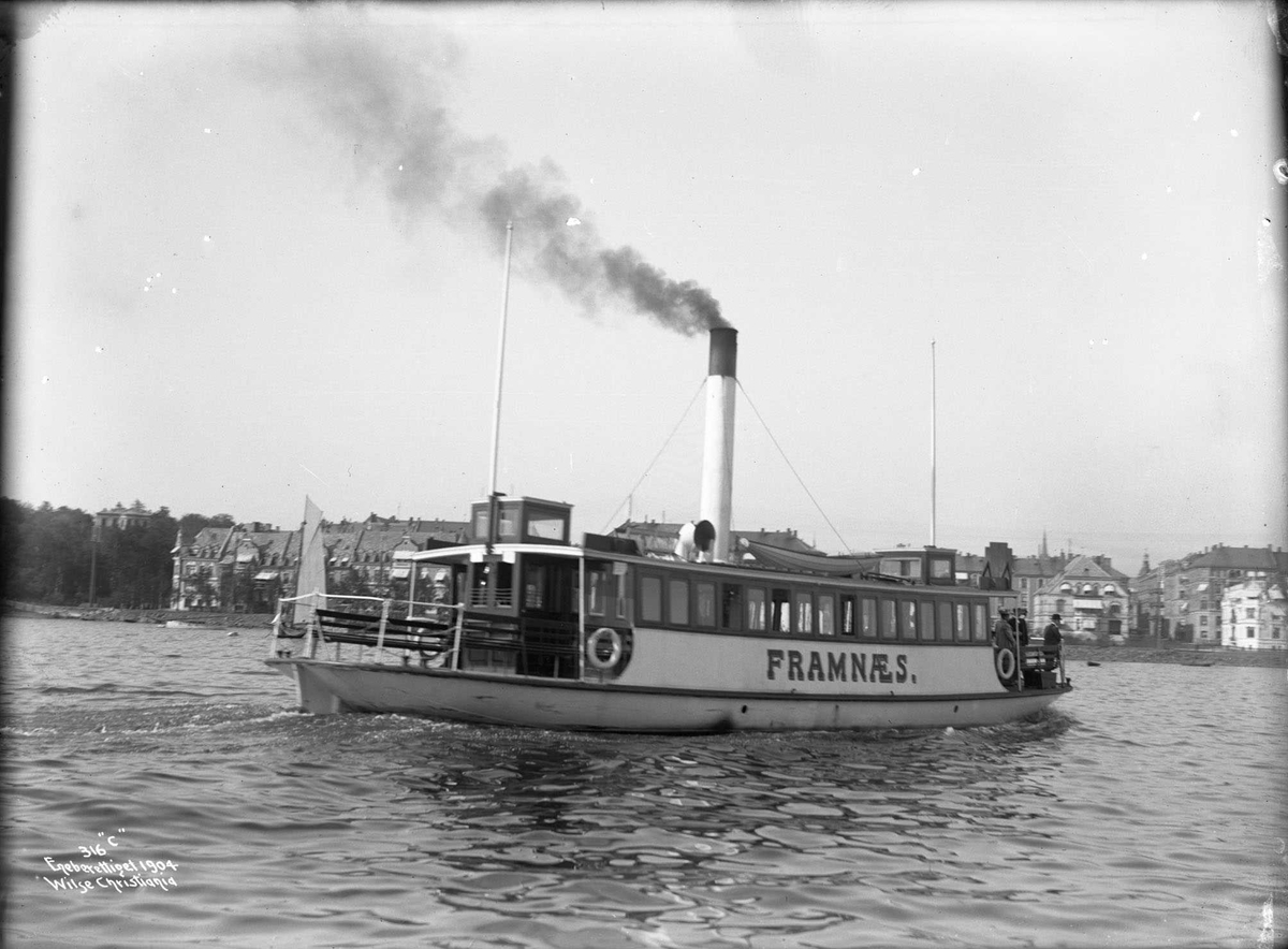 Anders Beer Wilse, D/S Framnæs (b. 1897, Gävle) Ferge