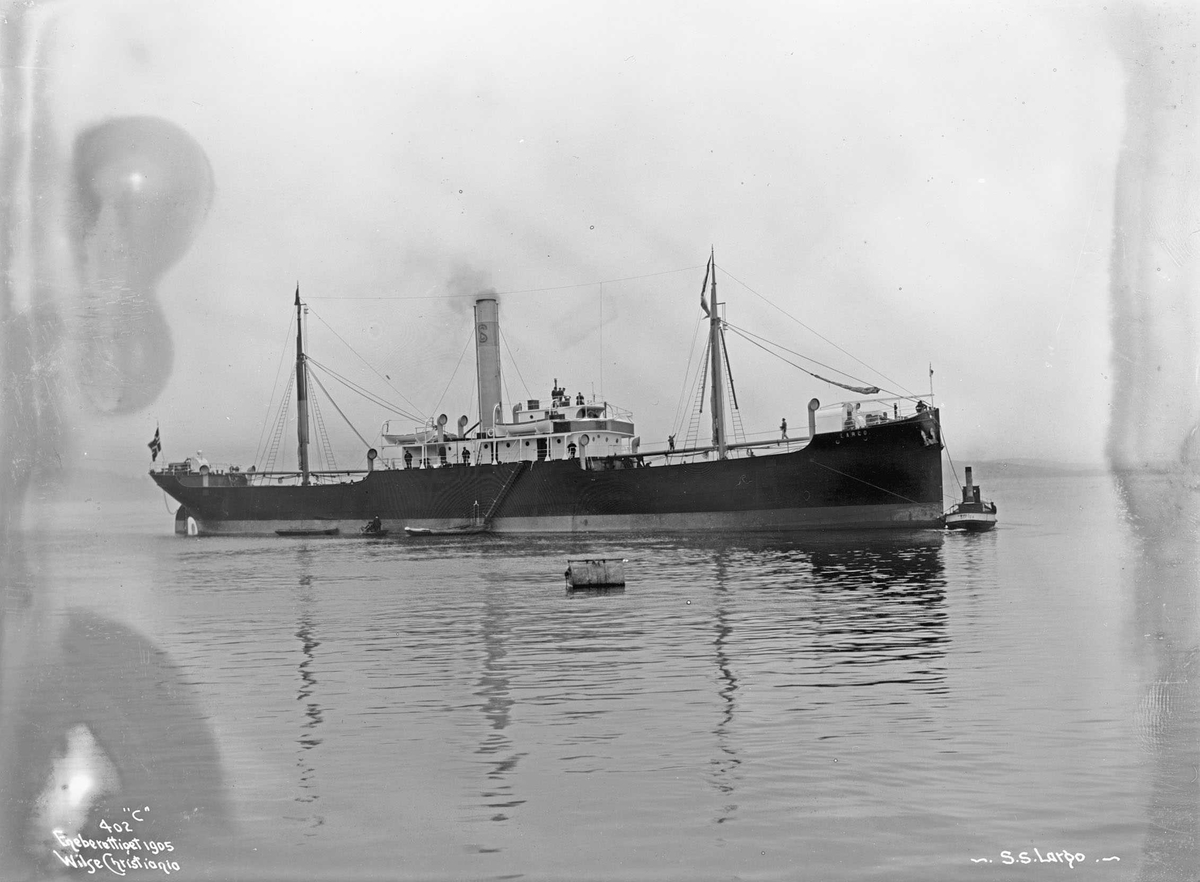 Anders Beer Wilse, D/S Largo (b. 1905, Nylands Verksted, Christiania)