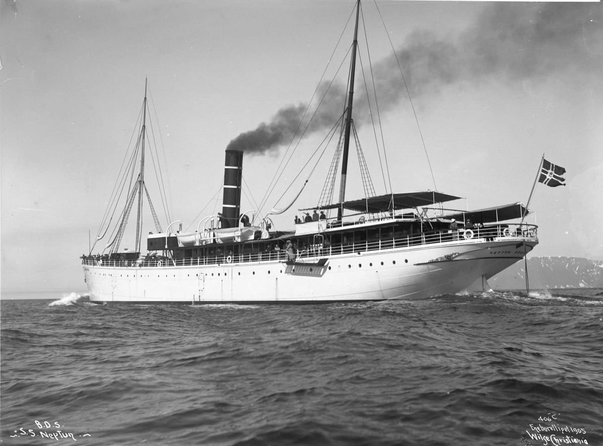 Anders Beer Wilse, D/S Neptun (b. 1890, J. C. Tecklenborg, Geestemünde), 3/4 akter