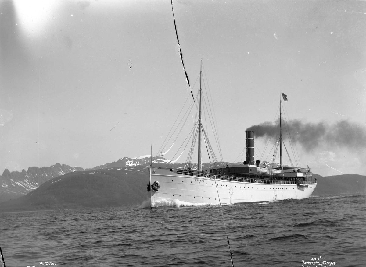Anders Beer Wilse, D/S Neptun (b. 1890, J. C. Tecklenborg, Geestemünde), baug