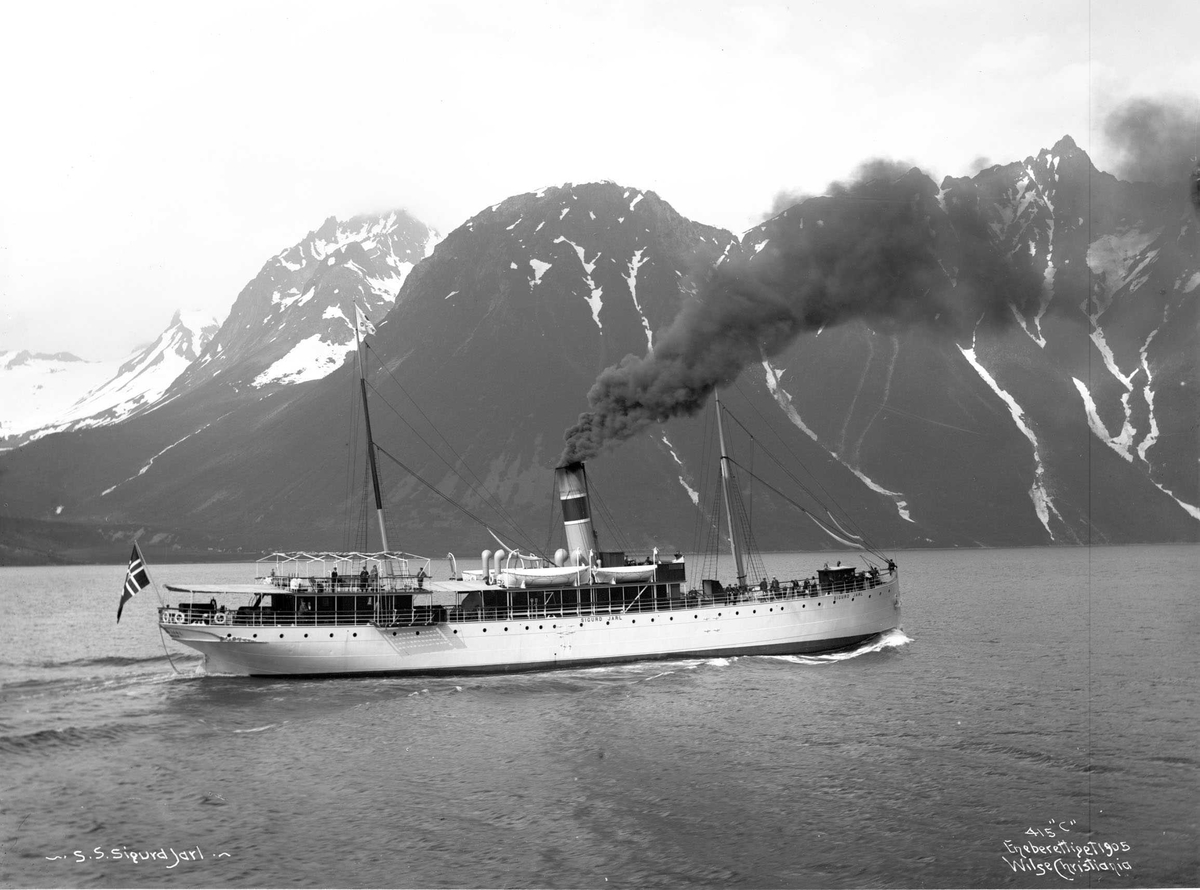 Anders Beer Wilse, D/S Sigurd Jarl (b. 1894, Akers Mekaniske Verksted, Christiania)