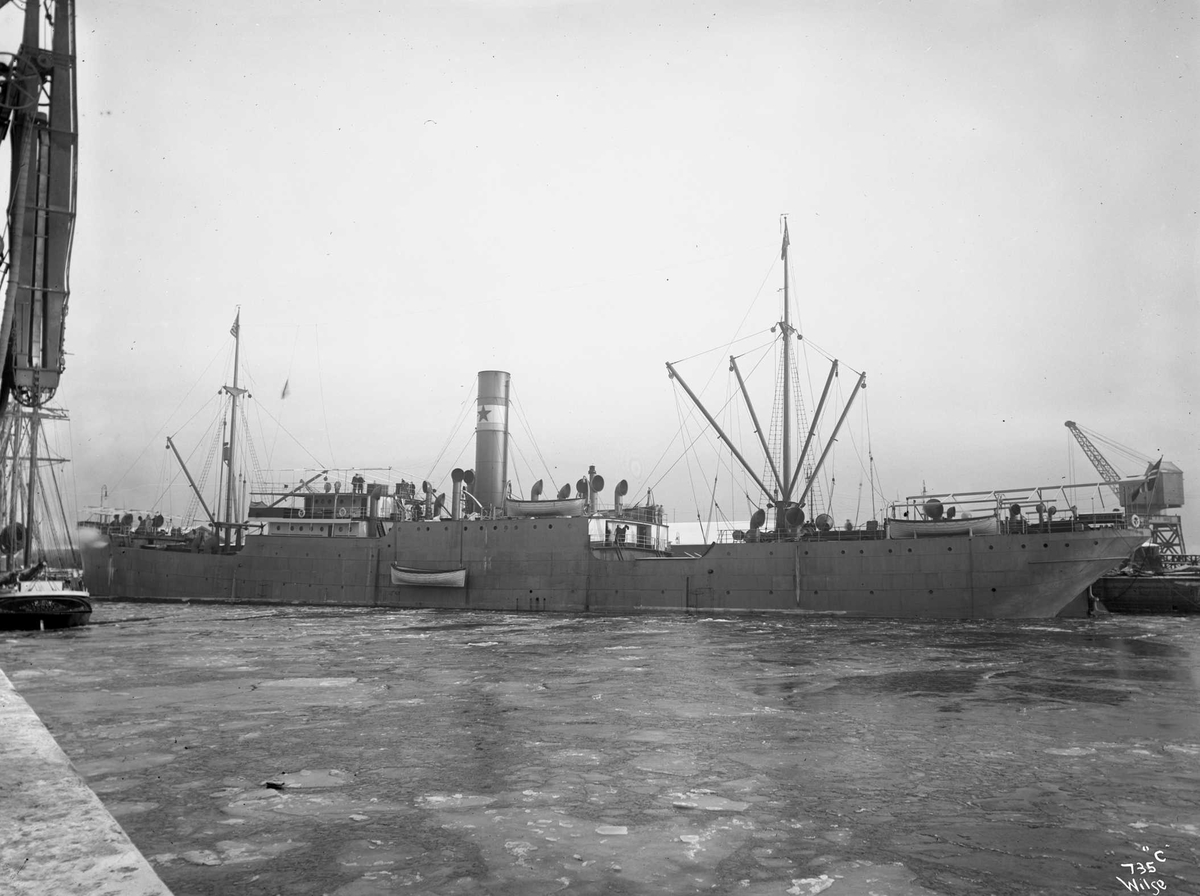 Anders Beer Wilse, D/S Noruega (b. 1909, Fevigs Jernskibsbyggeri, Grimstad)