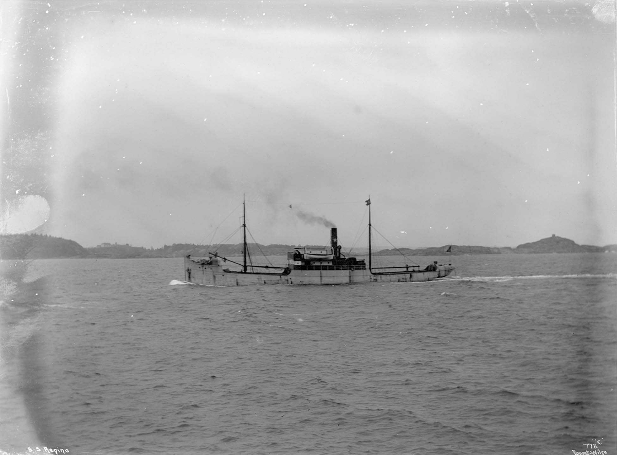 Anders Beer Wilse, D/S Regina (b. 1901, Nylands Verksted, Christiania)