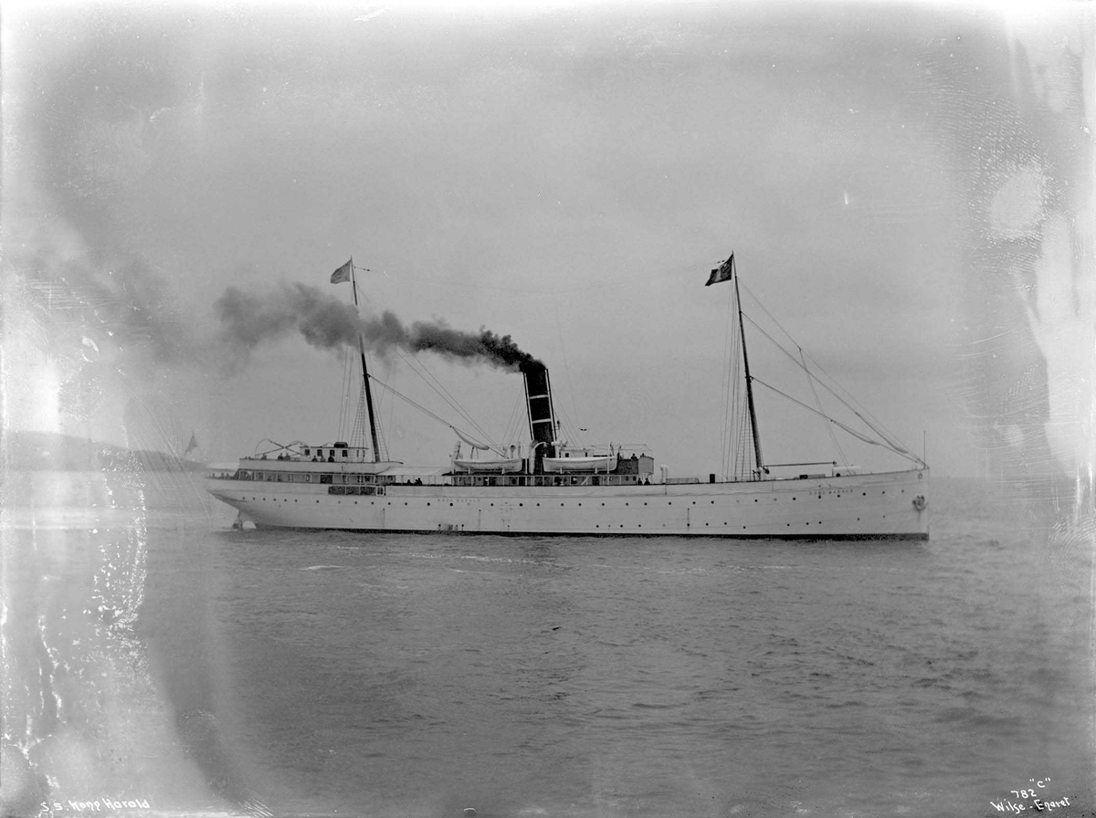 Anders Beer Wilse, D/S Kong Harald (b. 1890, Tecklenborg, Geestemünde)