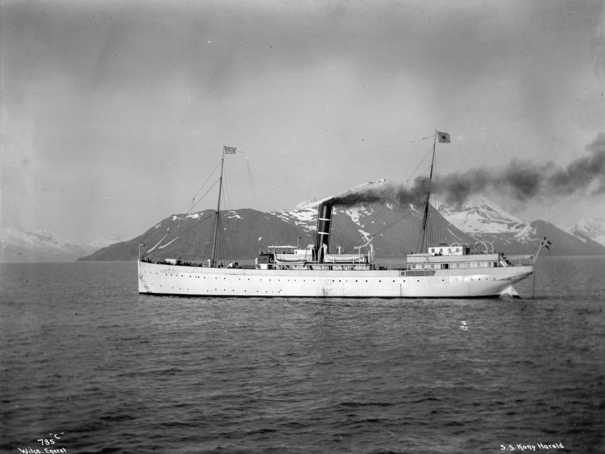Anders Beer Wilse, D/S Kong Harald (b. 1890, Tecklenborg, Geestemünde)