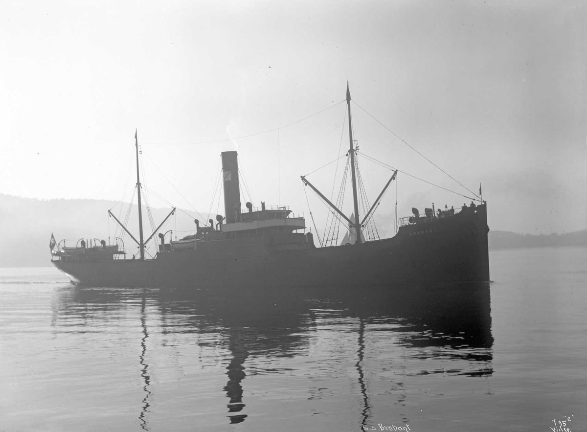 Anders Beer Wilse, D/S Brabant (b. 1907, Fredrikstad Mekaniske Verksted, Fredrikstad)