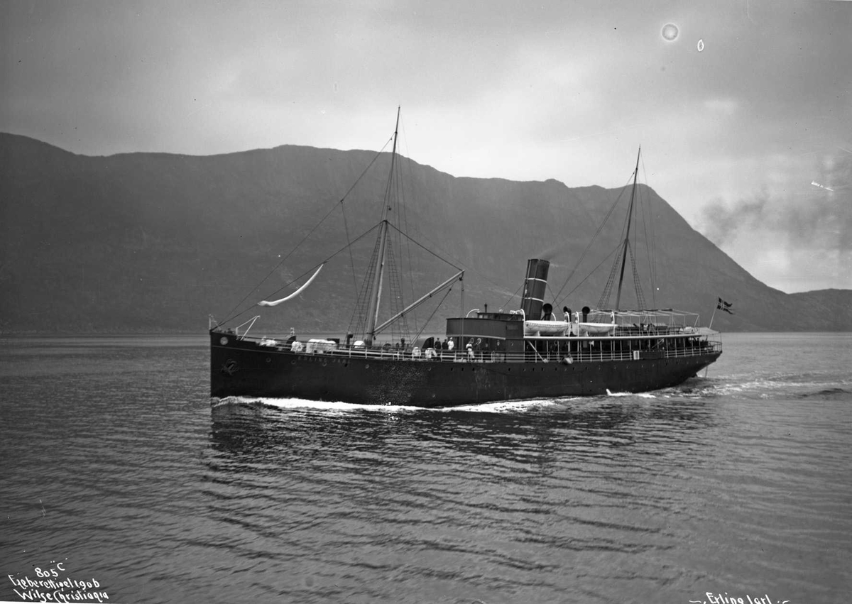 Anders Beer Wilse, D/S Erling Jarl (b. 1895, Trondhjems Mekaniske Verksted, Trondhjem)