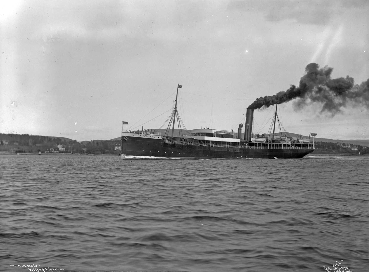 Anders Beer Wilse, D/S OSLO (b. 1906, Earle's Co., Hull)