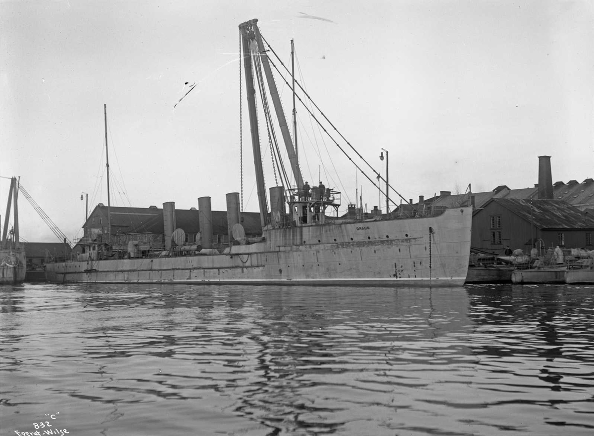Anders Beer Wilse, Draug (b. 1908, Karljohansvern Verft, Horten), torpedokrysser,