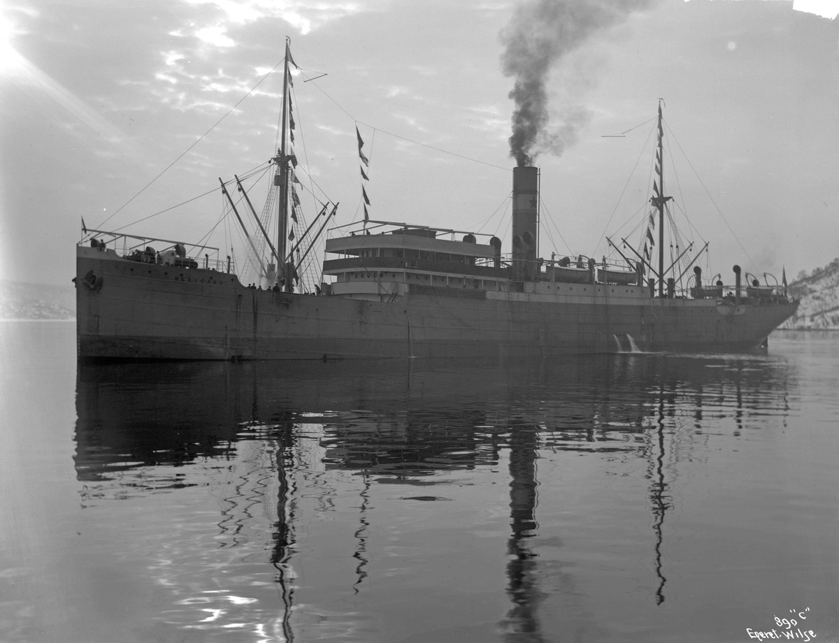 Anders Beer Wilse, D/S Mexicano (b. 1912, Sir James Laing & Sons Ltd., Sunderland)