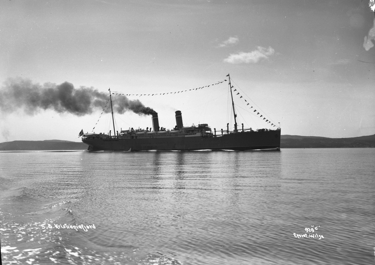 Anders Beer Wilse, D/S Kristianiafjord (b. 1913, Cammell, Laird & Co., Birkenhead)