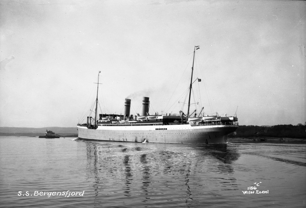 Anders Beer Wilse, Bergensfjord (b. 1913, Cammel, Laird & Co., Birkenhead)